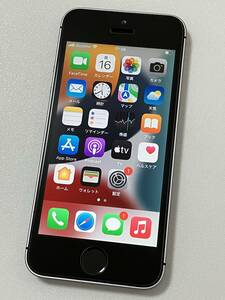 SIMフリー iPhoneSE 32GB Space Gray シムフリー アイフォンSE スペースグレイ 黒 ソフトバンク docomo au UQ 楽天 SIMロックなし A1723