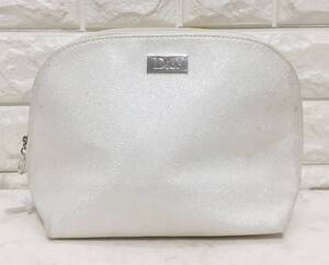 no17457 Dior beaute ディオール PVC ナイロン メイクバッグ 化粧ポーチ ☆