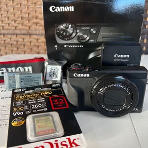 F Canon PowerShot G7X MarkⅢ キャノン パワーショット　コンパクトデジタルカメラ 現状品 簡易動作確認済み 