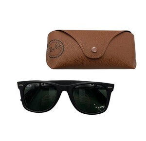 RayBan WAYFARER レイバン ウェイファーラー フルフィットモデル サングラス RB2140-F 901-S サイズ52 中古 D4