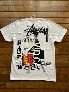 stussy ステューシー 24 SS DAVID CARSON DO YOUR THANG TEE Tシャツ WHITE Sサイズ オンライン購入 ステッカー 2枚付 新品未使用 完売品