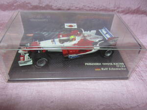 ミニチャンプス 1/43 Panasonic Toyota Racing TF105 R.Schumacher