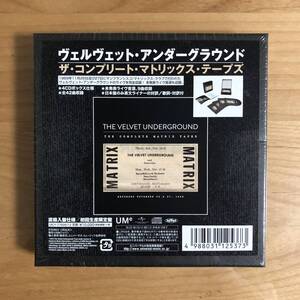 【新品未開封 SEALED! 国内盤 4CD-BOX】 ヴェルヴェット・アンダーグラウンド / ザ・コンプリート・マトリックス・テープズ (UICY77609)