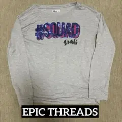 EPIC THREADS 長袖tシャツ グレー Lサイズ