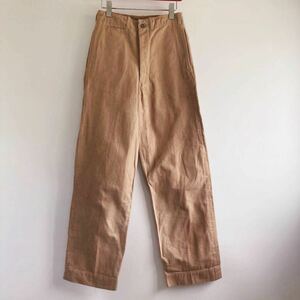 カナダ軍 トラウザーズ パンツ 50s rare special vintage canadian army white duck cotton trousers ミリタリー ヴィンテージ レア