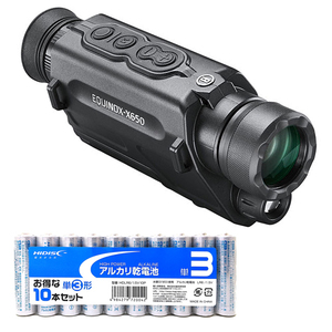 Bushnell デジタル暗視スコープ エクイノクスX650 + アルカリ乾電池 単3形10本パックセット EX650+HDLR6/1.5V10P /l