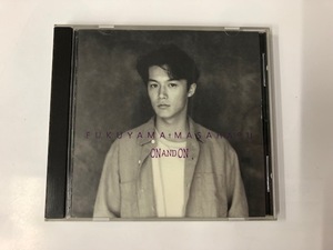 ☆即決*USED【ON AND ON】福山雅治 FUKUYAMA MASAHARU*CD☆