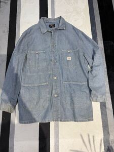 RRL カバーオール USA製 ダブルアールエル　ヘリンボーン