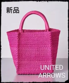 UNITED ARROWS【新品】UWSC ABACA スクエア トートバッグ