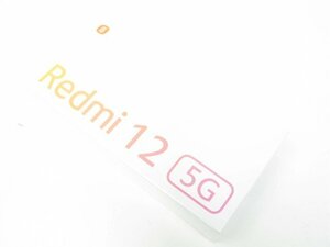 Softbank Redmi 12 5G スカイブルー未開封【ch0572】