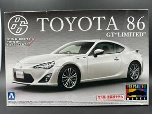 アオシマ 1/24 プリペイントモデル No.35 TOYOTA 86’12 サテンホワイトパール(w023