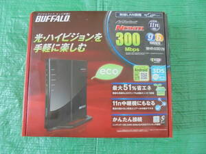 BUFFALO　バッファロー　無線LAN親機　WHR-G301N　ジャンク