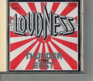 【送料無料】ラウドネス /Loudness - Thunder In The East【超音波洗浄/UV光照射/消磁/etc.】