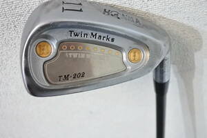 【KSD/Wed/70】ホンマ　Twin Marks　Twin weight TM-202　11番アイアン　Flex R　ユースド　