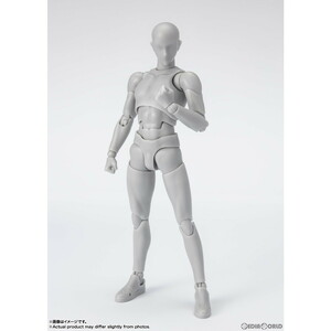 【中古】[FIG]S.H.Figuarts(フィギュアーツ) ボディくん -スポーツ- Edition DX SET(Gray Color Ver.) 完成品 可動フィギュア バンダイスピ