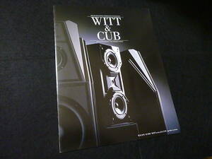 カタログ パンフレッド Wilson Integrated Transducer Technology / Witt & Cub / speaker System