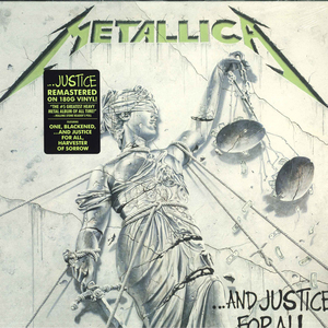 米2discs LP Metallica And Justice For All BLCKND007R1 Blackened /00520