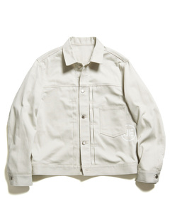 2023SS SOPHNET. TRUCKER JACKET WHITE 1