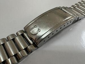 オメガ 純正SSブレス 3連 1125 取付幅約17mm ベルト OMEGA stainless steel bracelet 110-1