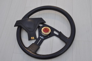 当時物 TOM’S ステアリング ハンドル COMPETITION STEERING WHEEL トムス レーシング トヨタ 旧車 TRD レビン マークⅡカローラ AE86 JDM