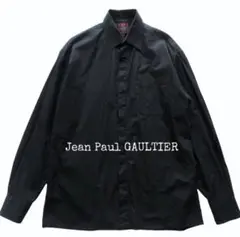 Jean Paul GAULTIER 比翼 フライフロント コットンシャツ 48