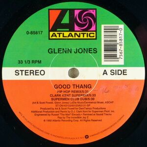 ■Glenn Jones（グレン・ジョーンズ）｜Good Thang ＜12