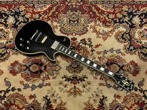 初期品 1989年製 Burny Les Paul Custom 1968 バーニー レスポール カスタム オールマホガニー DIMARZIO USA製 ディマジオ Gibson Tokai 