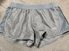 ハーフパンツ M グレー ストライプ