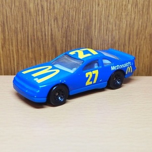 ホットウィール　ミニカー　フィギュア　マクドナルド　ブルー　27　1993　 HotWheels　マテル　アメトイ　ミールトイ