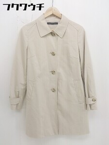 ◇ green label relaxing グリーンレーベル UNITED ARROWS 薄手 長袖 コート サイズ38 ベージュ レディース