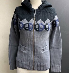 HYSTERIC GLAMOUR ヒステリックグラマー ニットジップアップパーカー