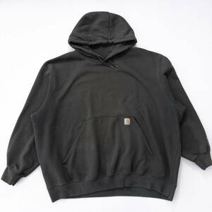 古着 00s Carhartt カーハート プルオーバー パーカー ブラック XXXXL