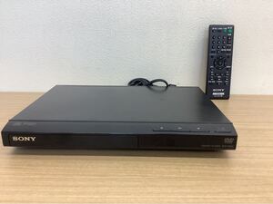 ◯営NI021-A5T60【埼玉発】SONY ソニー CD/DVD PLAYER DVP-SR20 プレイヤー CD DVD 2023年製 通電簡易動作確認済み リモコン有 現状品