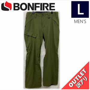 【OUTLET】 SURFACE STRETCH PNT カラー:OLIVE Lサイズ メンズ スノーボード スキー パンツ PANT アウトレット