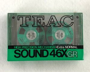 ☆未使用品☆【未開封】カセットテープ オープンリール型 SOUND 46X ノーマル TYPEⅠ TEAC