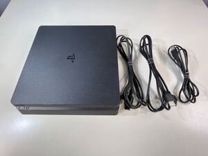 ★通電確認済み SONY PS4 PlayStation4 プレステ4 CUH-2200A ブラック 本体 ケーブル類 コントローラー無し 動作未確認 中古品 管理kame293