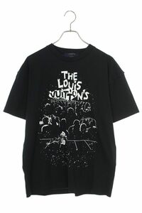 ルイヴィトン Tシャツ 23SS サイズ:S LVコンサートプリントTシャツ 中古 SB01