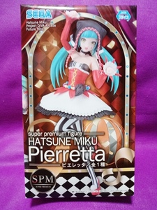 新品 未開封　セガ 初音ミク Project DIVA Arcade Future Tone SPM スーパープレミアム フィギュア 初音ミク ピエレッタ