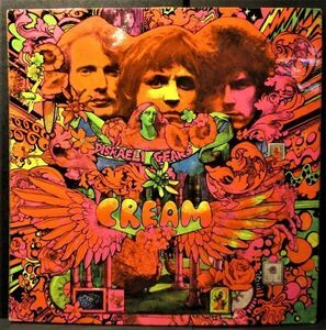 レア盤-モノラル-マトリクス_1/1-UK最初期プレス盤★Cream - Disraeli Gears[LP, 