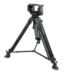 Manfrotto 509HD 545B プロビデオ用 三脚 雲台 マンフロット カメラ周辺機器 中古 訳有 Y8893443