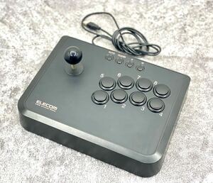 動作未確認■ELECOM エレコム USB アーケードスティック JC-AS01BK コントローラー Windows PS3 プレステ3用■兵庫県姫路市から h3 24-2822