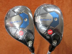 ■キャロウェイ　PARADYM Ai SMOKE　 4U&5U(21度& 24度)　TENSEI 50 for Callaway(Ai SMOKE)　硬さ S 未使用 ユーティリティ 2本セット ■