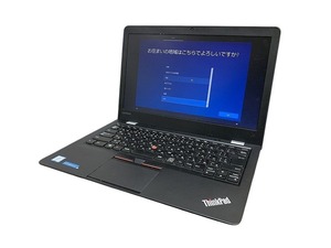 Lenovo ThinkPad 13 Core i5-6200U メモリ4GB SSD256GB ノートPC OS再インストール済 現状品 直接お渡し歓迎 AMK601348新