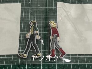 TIGER & BUNNY タイバニ　刺繍バッジ　虎徹　バーナビー