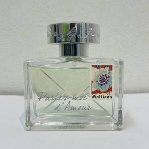 □ほぼ満量!! フレッシュな香り!! John Galliano ジョンガリアーノ パルレモアダムールオーフレーシュオーデトワレ 30ｍｌ 【F2488OY】