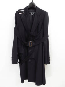 2020 JUNYA WATANABE COMME des GARCONS HARNESS WOOL COAT ジュンヤワタナベ コムデギャルソン ハーネス ウール コート FW20 20AW