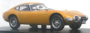 S:1/43 アシェット 国産名車コレクションプレミアム 53 トヨタ 2000GT MF10 1969 TOYOTA 2000GT 開封品