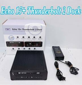 【現状品 1円】SONNET ソネット ECHO-DK-DVD-0TB - Echo 15 + Thunderbolt 2 Dock サンダーボルト Blu-rayプレーヤー DVD±RWドライブ搭載