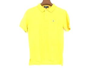 ■極美品■ POLO RALPH LAUREN ポロラルフローレン コットン100％ 半袖 ポロシャツ トップス 表記サイズ 160 洋服 イエロー系 DE6983