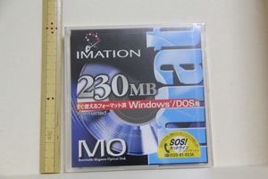 IMATION 230MB MO ディスク 未開封 日本製 検索 ＭＯ メディア ２３０ＭＢ